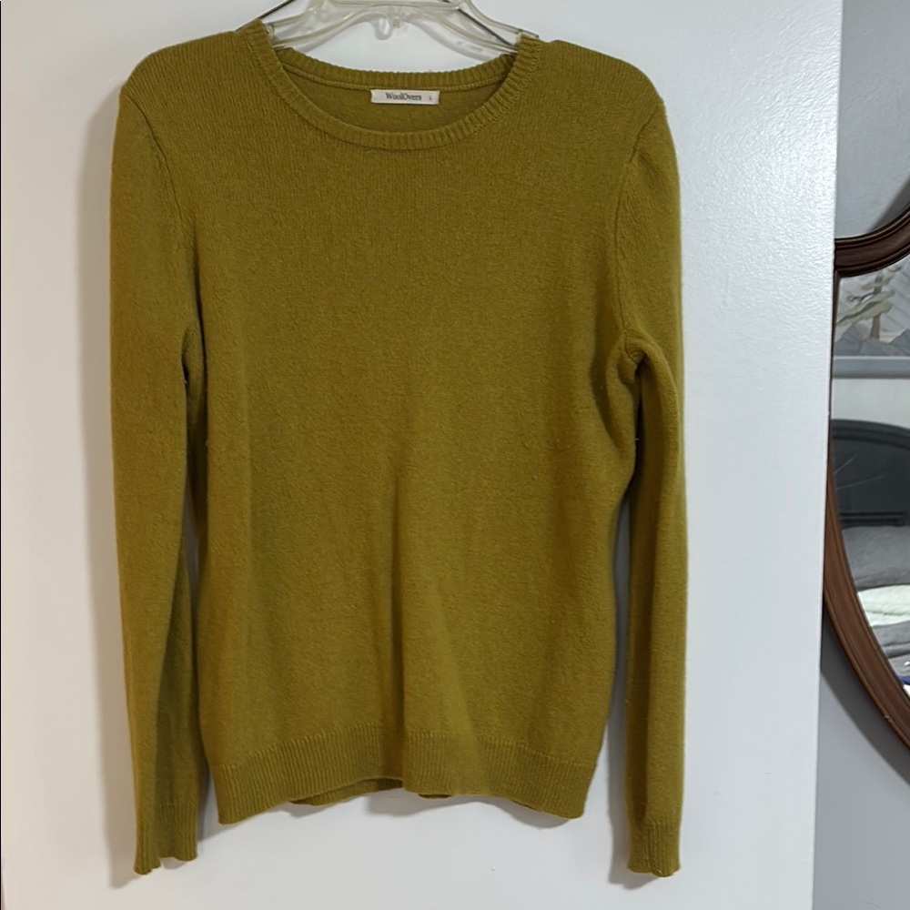 Mustard Yellow Women's Sweater